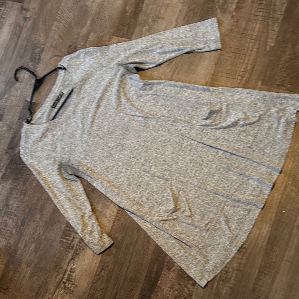 Abercrombie & Fitch Heather Gray Tunic Top
